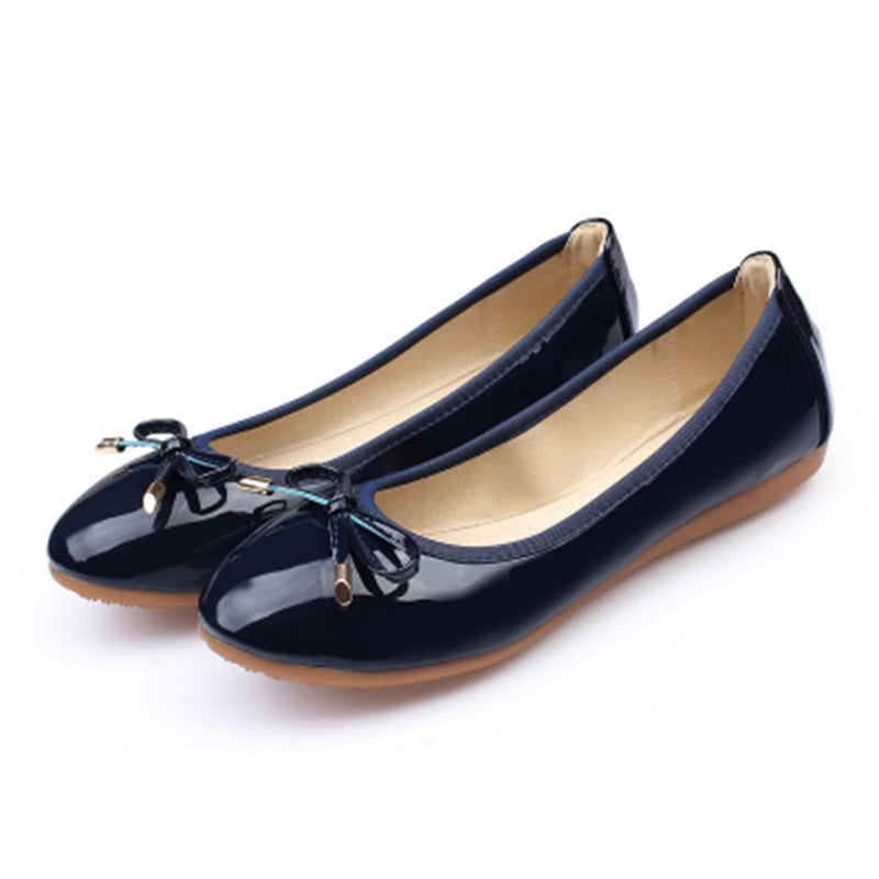 S4R-Bow flat shoes