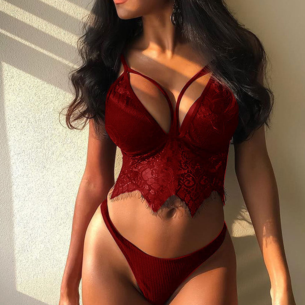 S4R-New Style Sexy Lingerie Women Lace Sexy Lingerie
