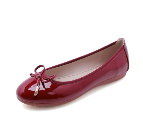 S4R-Bow flat shoes