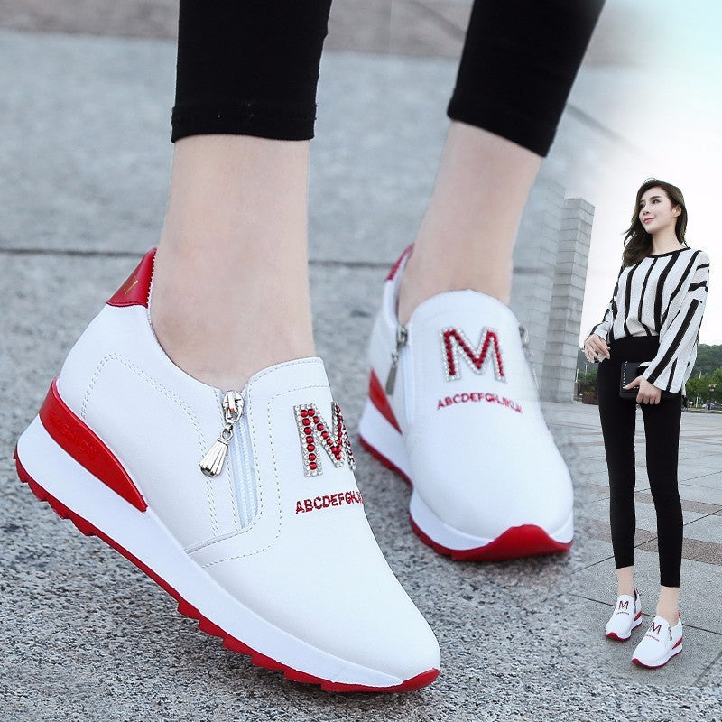 S4R-Wedge white shoes sneakers