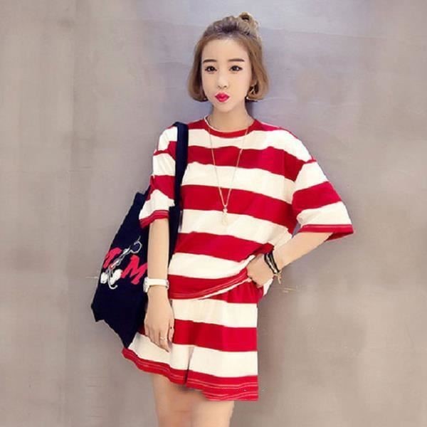 S4R-ShorT Sleeve Cute Sleepwear Homewear