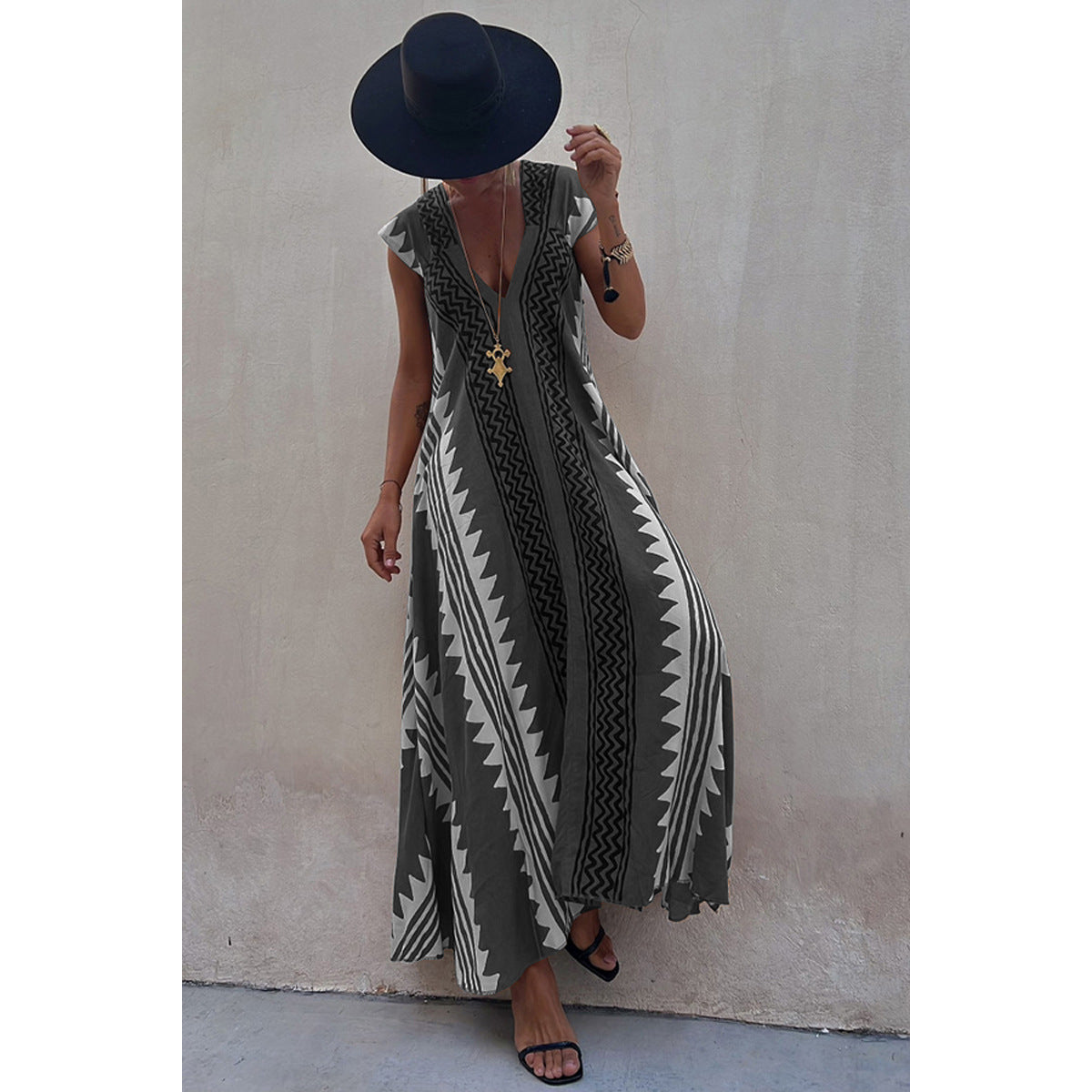 S4R-Casual Dresses Vacation Women's Loose