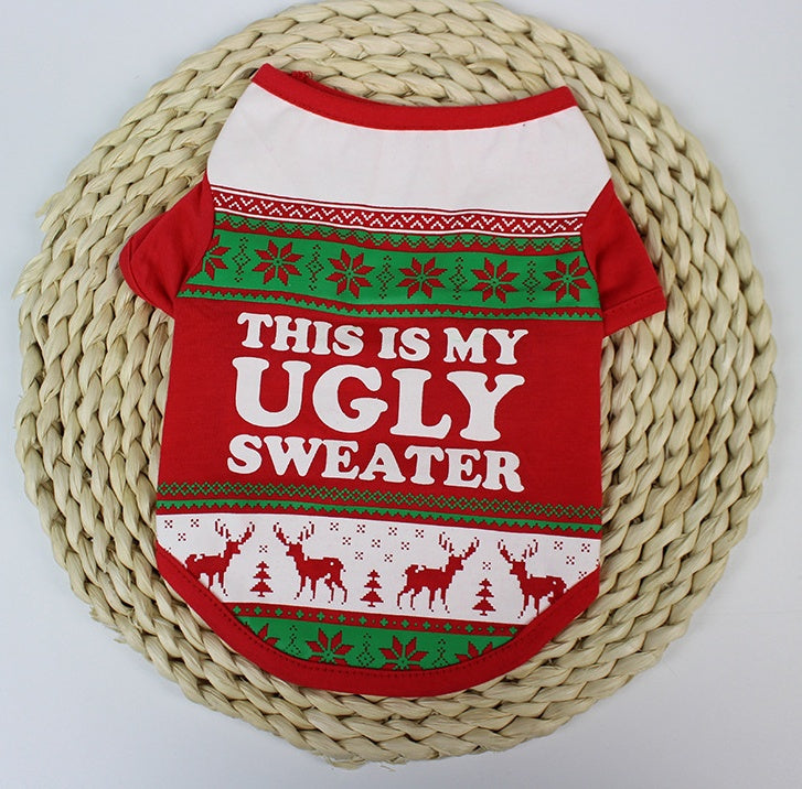 S4R-Pet/Teddy Christmas Clothes