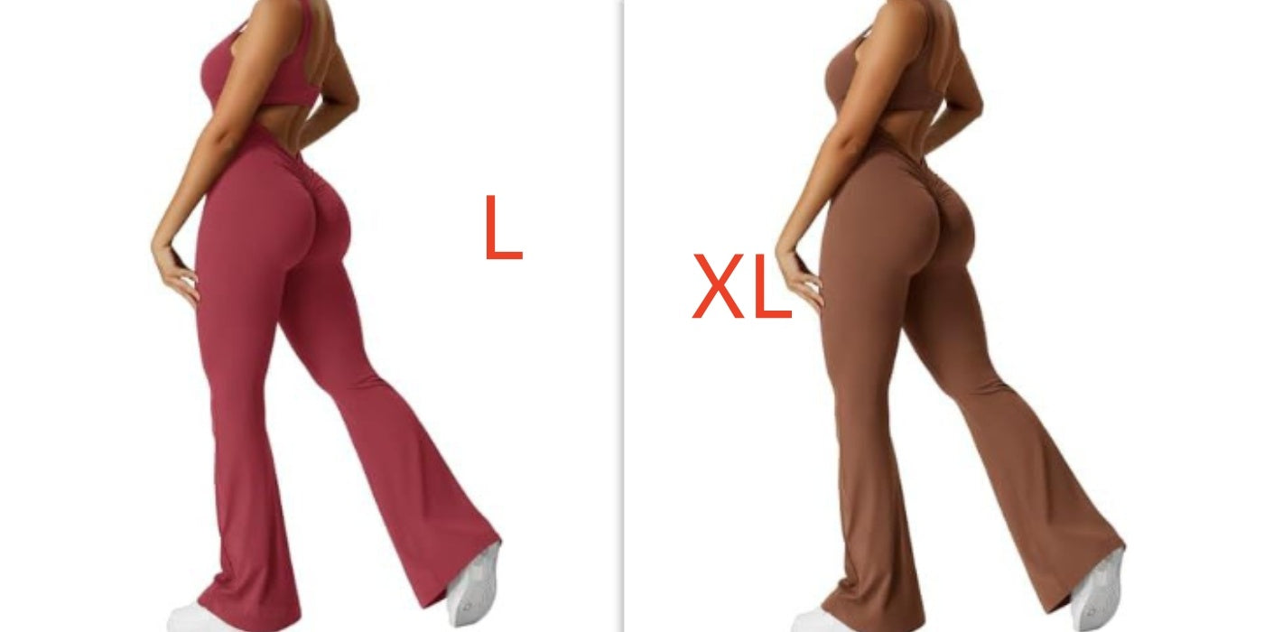 S4R-YEOREO Women Sleeveless Flare Jumpsuits