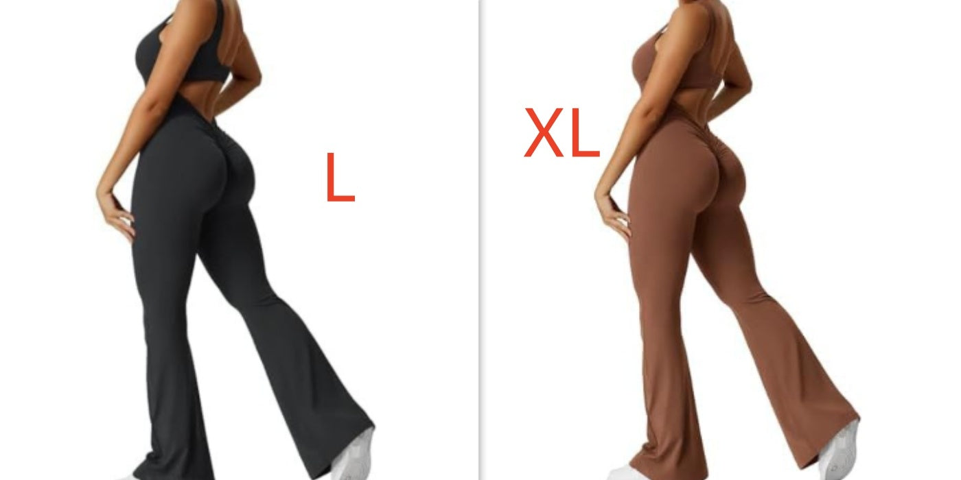 S4R-YEOREO Women Sleeveless Flare Jumpsuits
