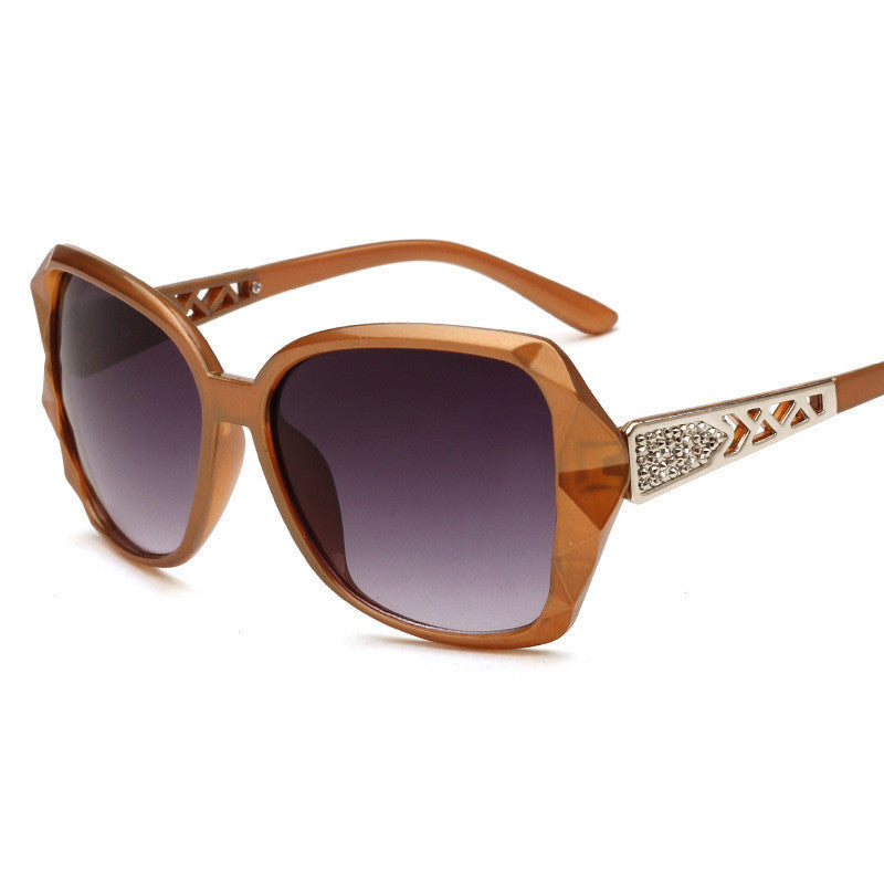 S4R-Women's Big Frame Sunglasses Women Retro Sunglasses