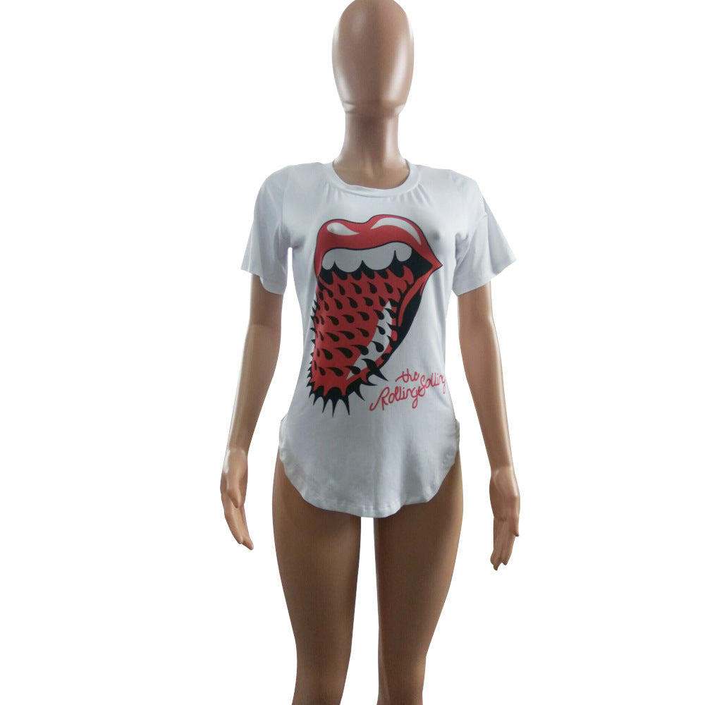 S4R-Red Tongue T-Shirts