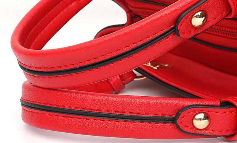 S4R-Women Hairball Ornaments Totes Patchwork Handbag Party Purse Ladies Messenger Crossbody Shoulder Bags Women Handbags