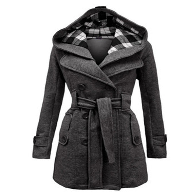 S4R-Women Clothes Winter Female Coat Fur Coats Big Collar
