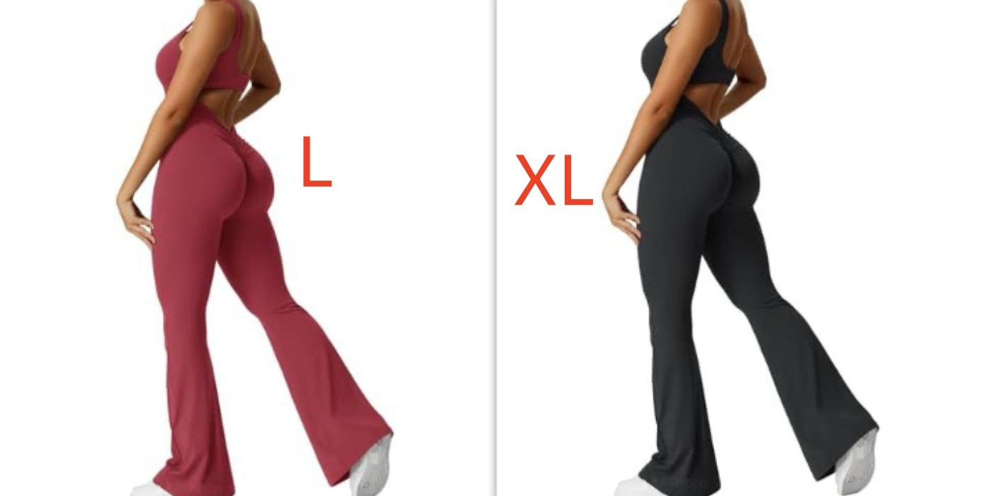 S4R-YEOREO Women Sleeveless Flare Jumpsuits