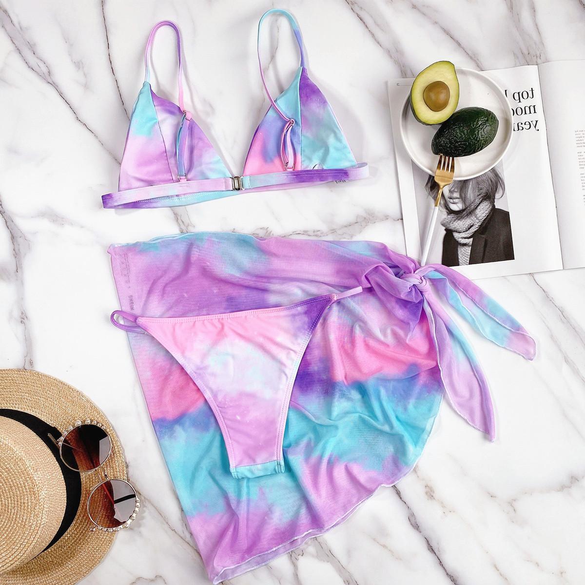 S4R-Women's Swimwear Triangle Micro Bikini Set Swimwear