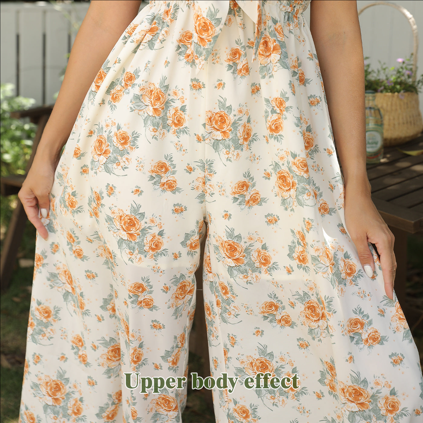 S4R-Women's Fashion Simple Printed Dresses Jump Suit