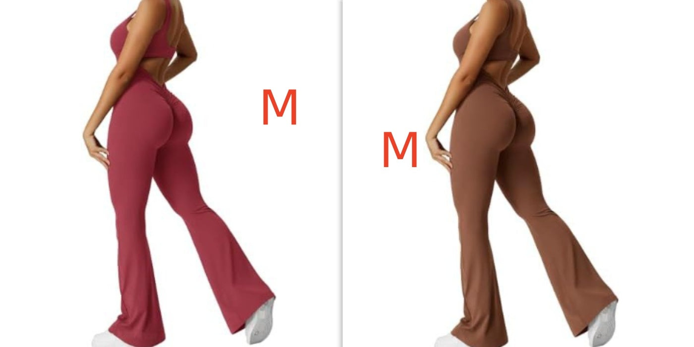 S4R-YEOREO Women Sleeveless Flare Jumpsuits