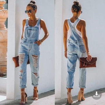 S4R-Women's Denim Ordinary Mid-rise Blue Jeans