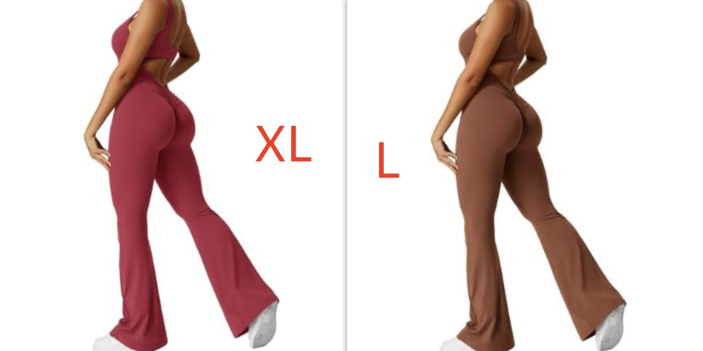 S4R-YEOREO Women Sleeveless Flare Jumpsuits