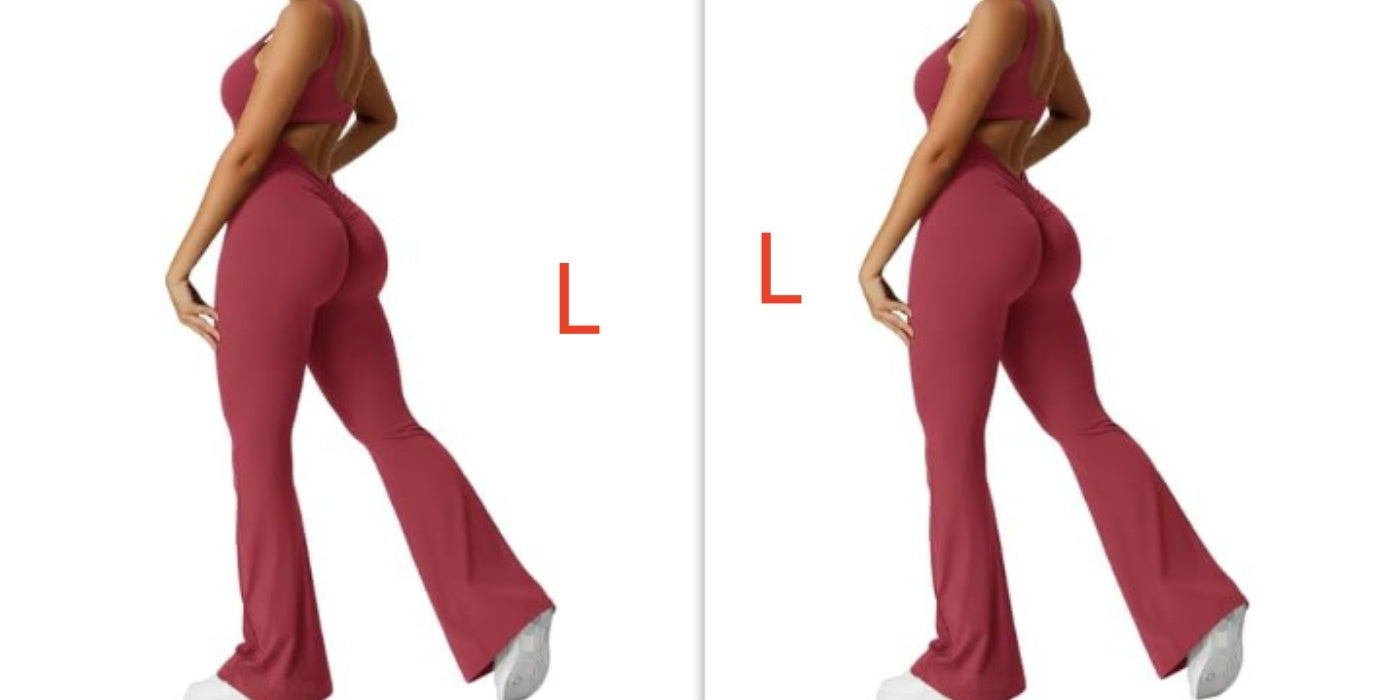S4R-YEOREO Women Sleeveless Flare Jumpsuits