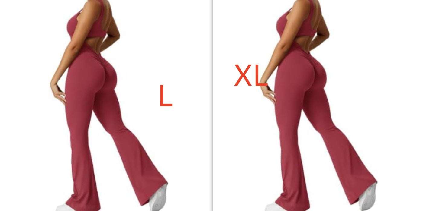 S4R-YEOREO Women Sleeveless Flare Jumpsuits