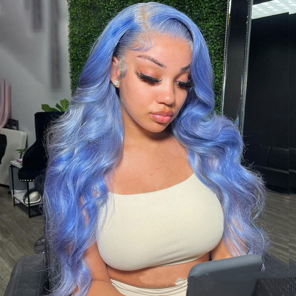 S4R-Body Wave Human Hair Lace Front Wigs