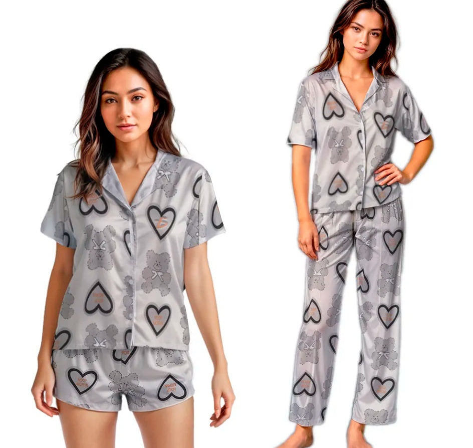 S4R-Casual Lightweight Women's Sleepwear Set