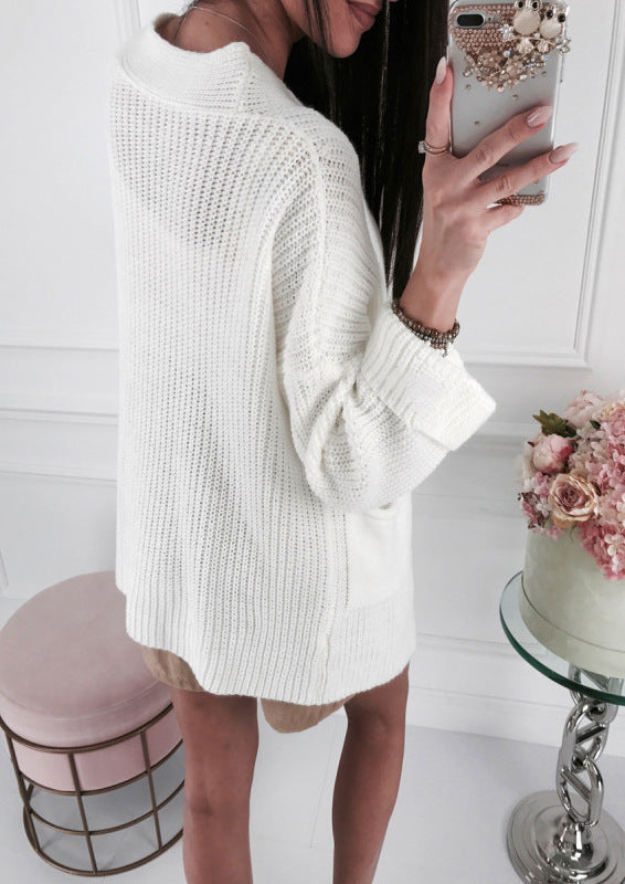 S4R-Women's Long Cardigan Women's Knitwear Sweaters