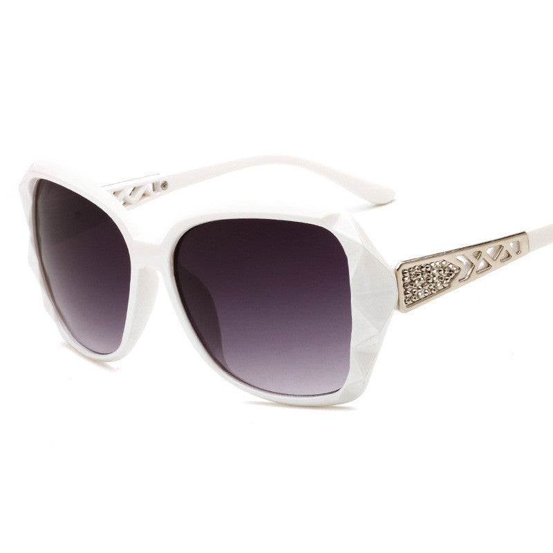 S4R-Women's Big Frame Sunglasses Women Retro Sunglasses