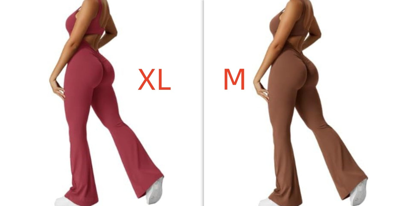 S4R-YEOREO Women Sleeveless Flare Jumpsuits