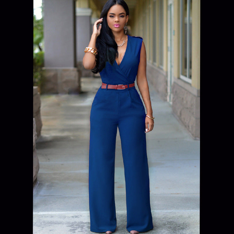 S4R-New Women Fashion Jumpsuits Siamese Pants