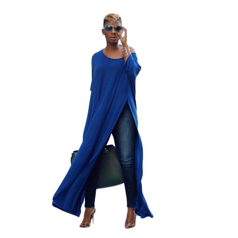 One Shoulder Casual Fall Long Sweater Shirt