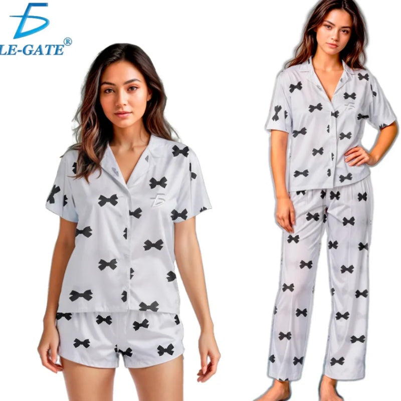 S4R-Casual Lightweight Women's Sleepwear Set