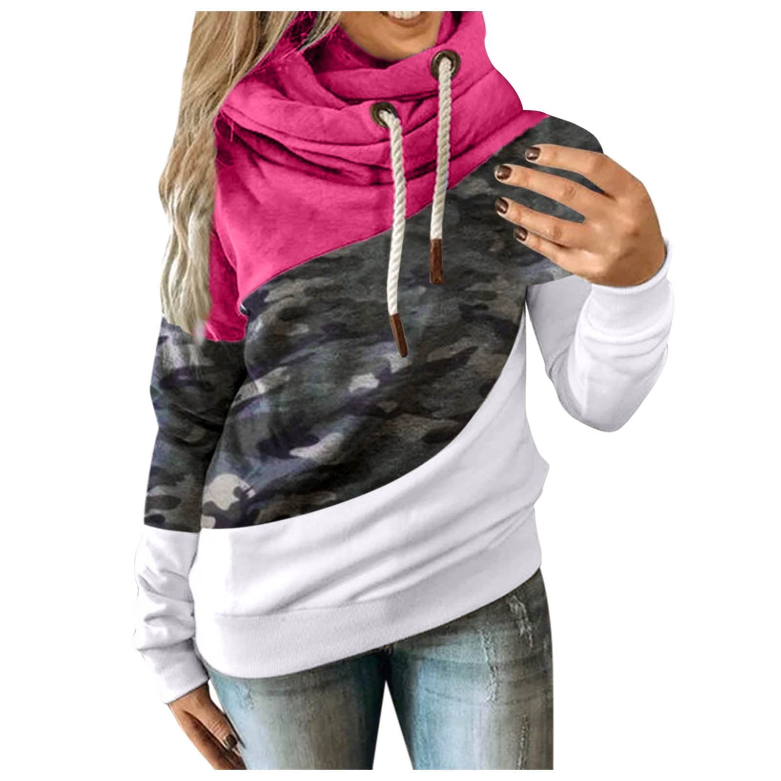S4R-Hoodies Women Camouflage hoodie Sweatshirt