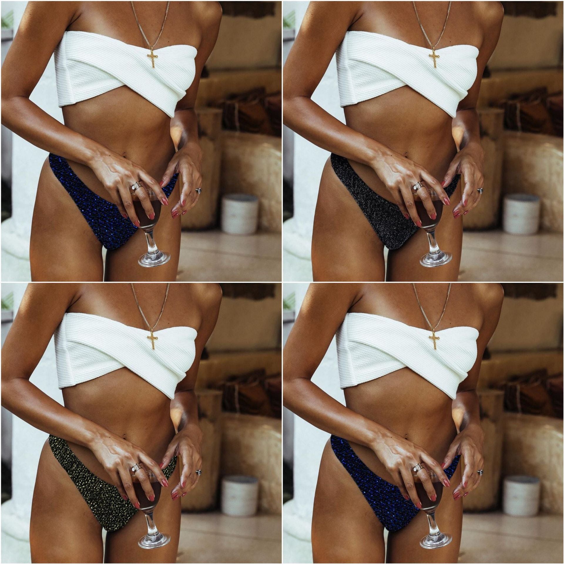 S4R-Women's Separated Swimwear Flash Irregular