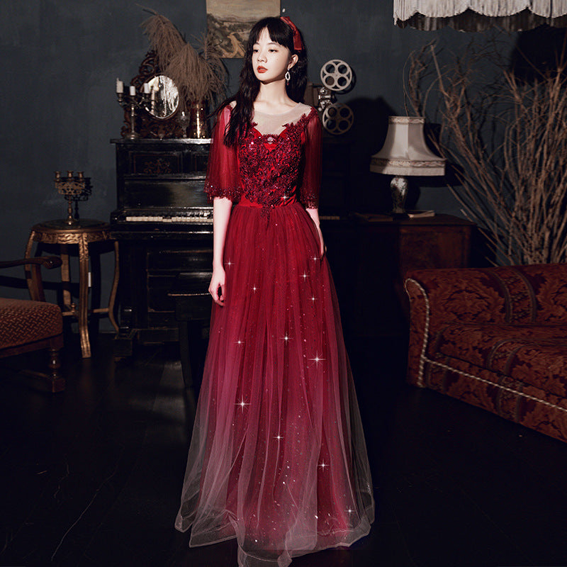 S4R-Black Annual French Dinner Dresses