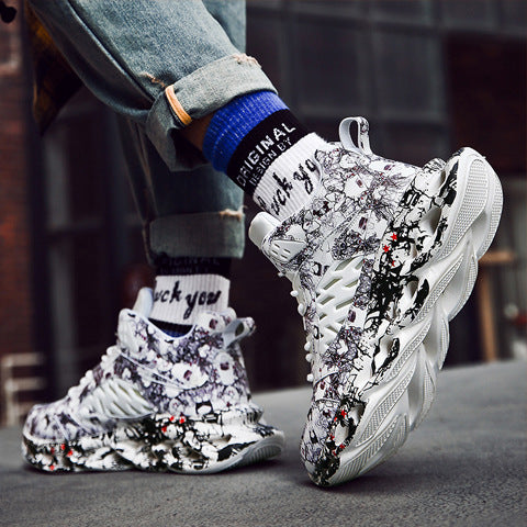 S4R-Trendy Camouflage Sports and Leisure Blade Shoes