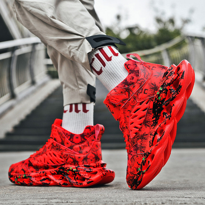 S4R-Trendy Camouflage Sports and Leisure Blade Shoes