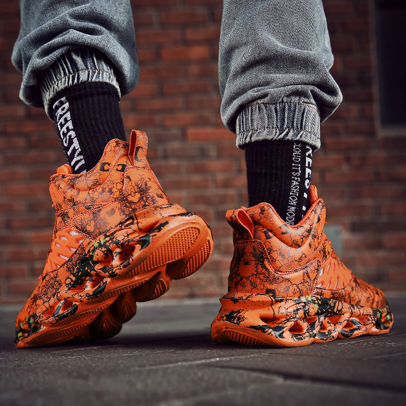 S4R-Trendy Camouflage Sports and Leisure Blade Shoes