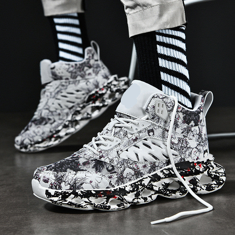 S4R-Trendy Camouflage Sports and Leisure Blade Shoes