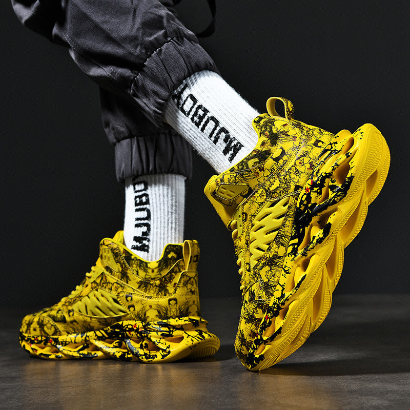 S4R-Trendy Camouflage Sports and Leisure Blade Shoes