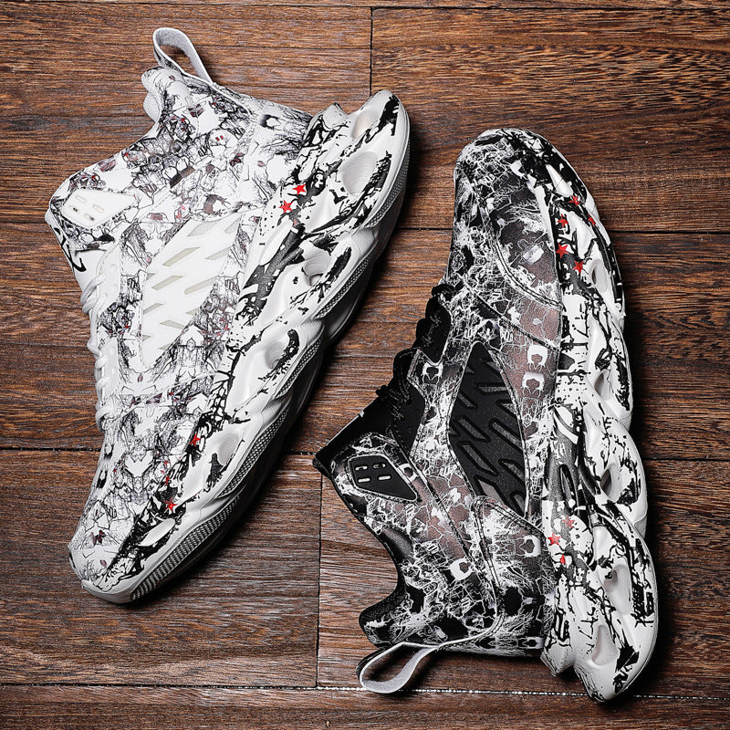S4R-Trendy Camouflage Sports and Leisure Blade Shoes