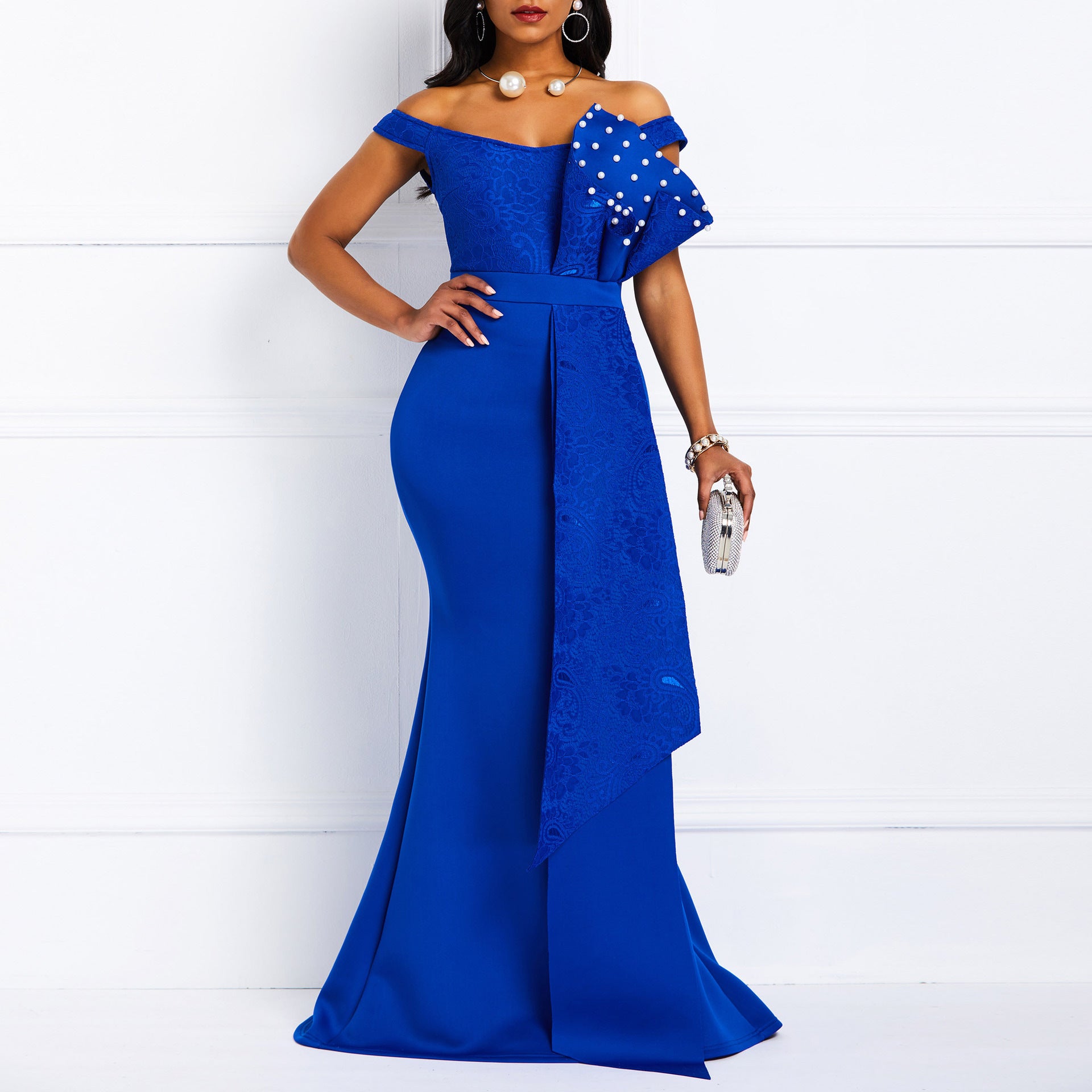 S4R-Dresses, Women's Dresses, European And American Banquet Evening Dress, Bridesmaid Dress