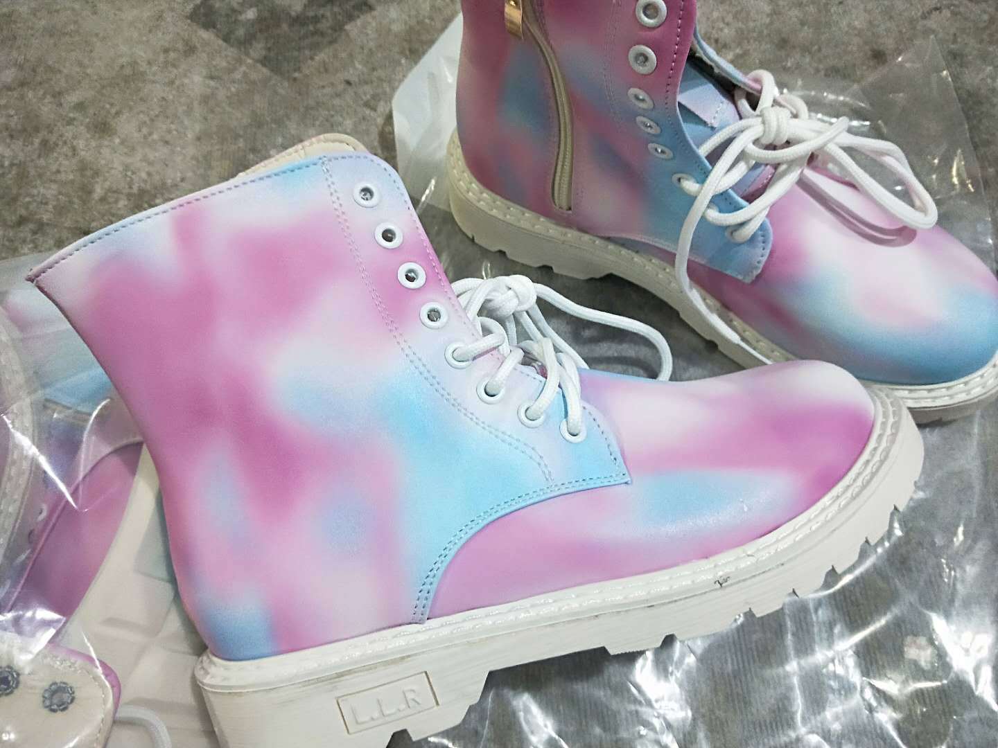 S4R-Colorful Martin boots women's casual boots