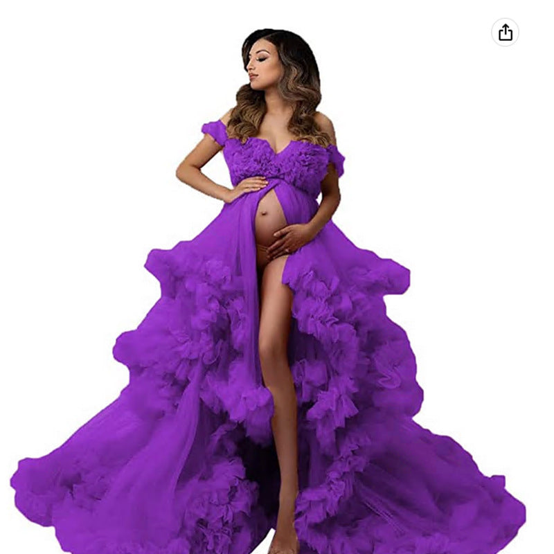 S4R-New Women's Maternity Clothes With Big Swing Dresses