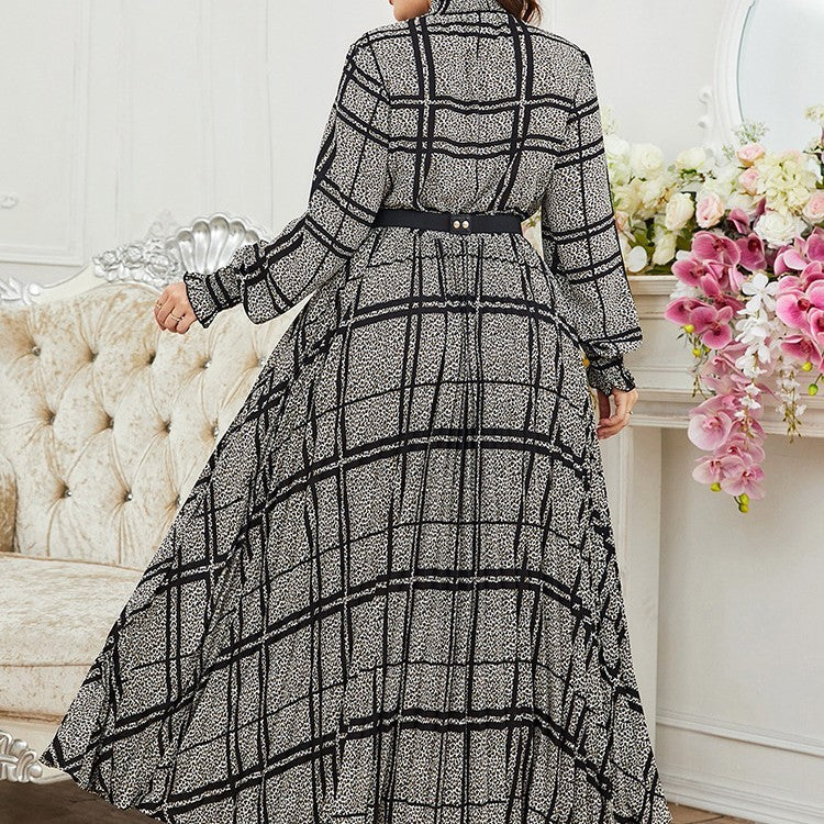 S4R-Europe And The United States Large Size Dresses Female