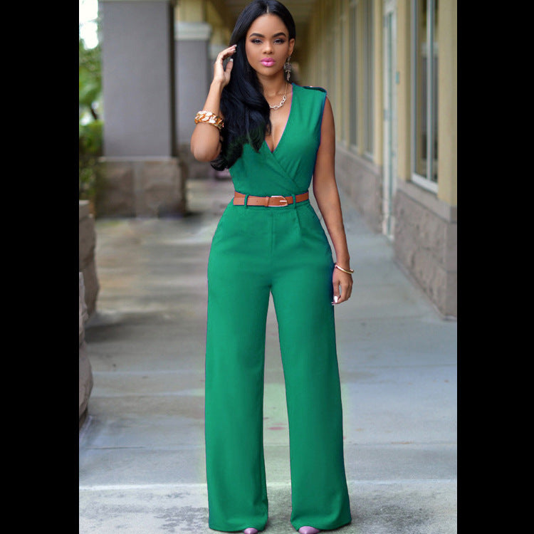 S4R-New Women Fashion Jumpsuits Siamese Pants