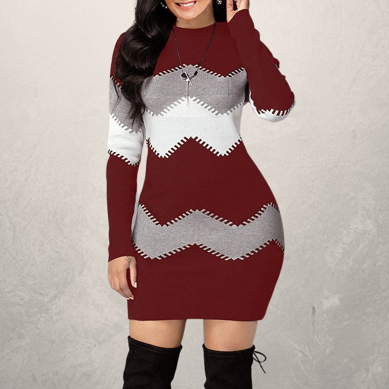 S4R-Skintight sweater dress