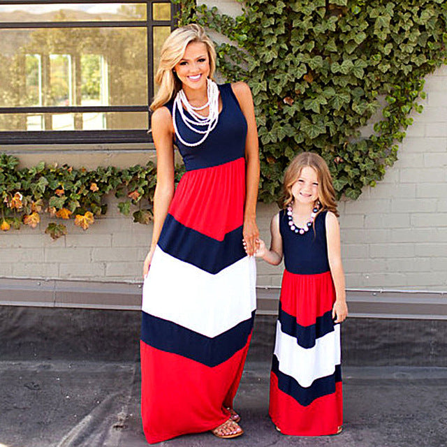 S4R- Women's Dresses Parent-child Wear