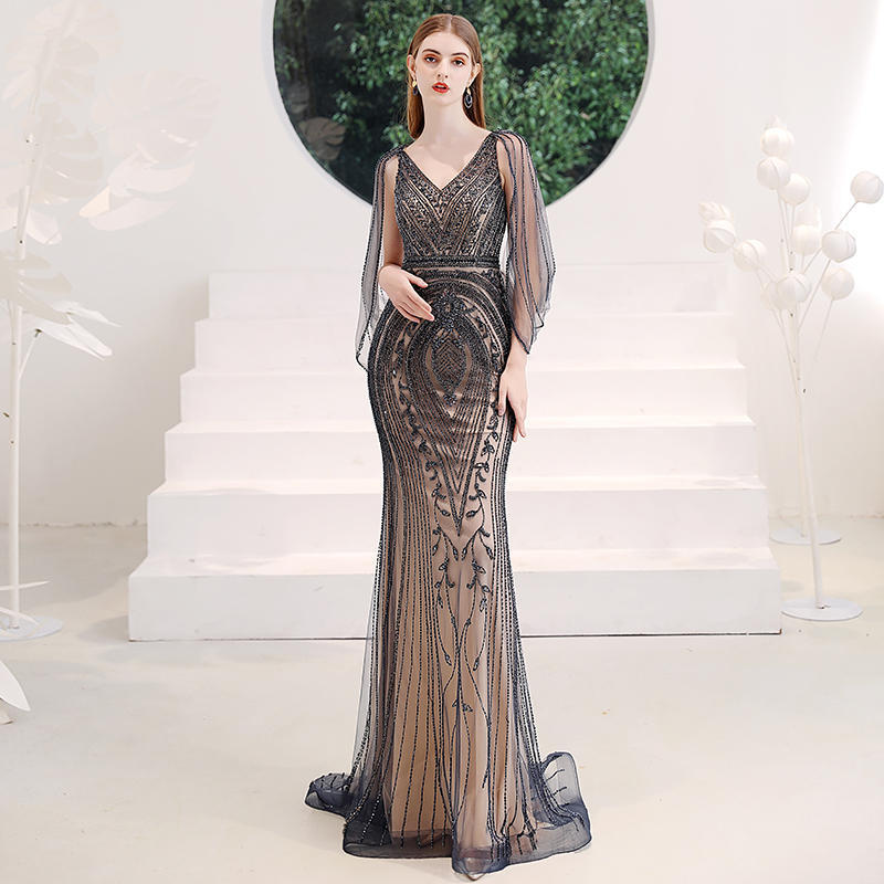 S4R-Women's Fashion Temperament Light Luxury Niche Dresses