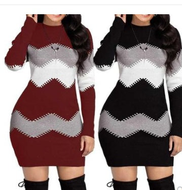 S4R-Skintight sweater dress