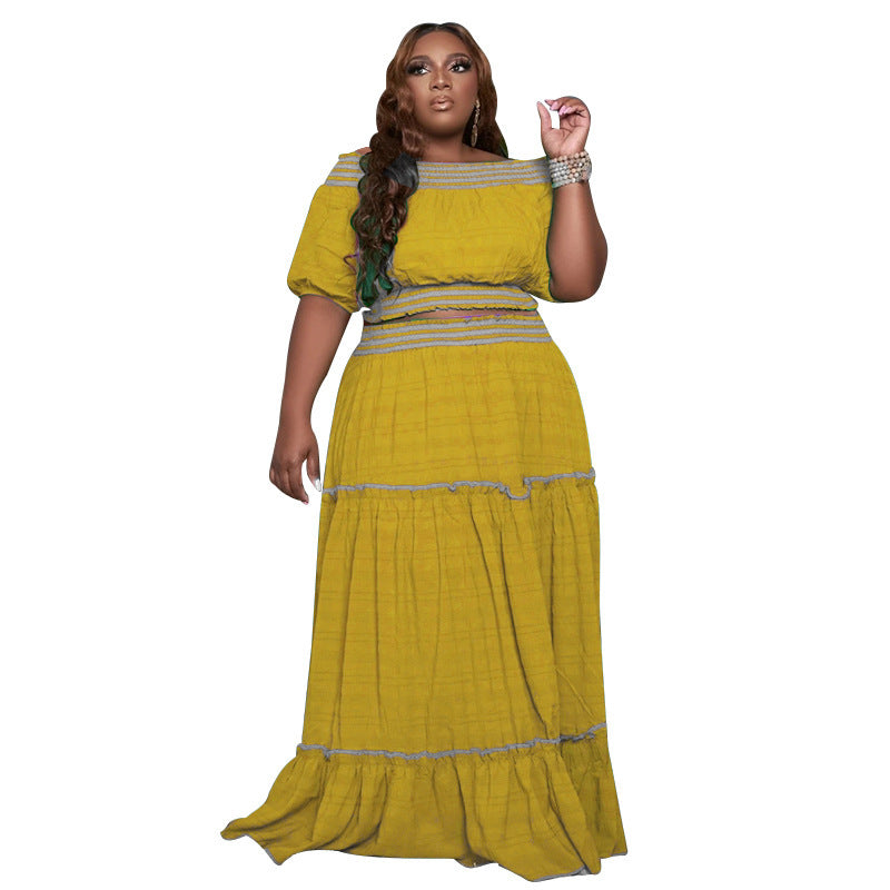 S4R-European And American Fashion Summer Fashion Ladies Dresses