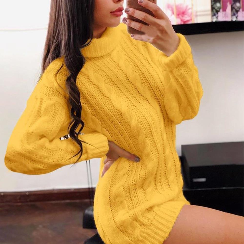 S4R-Casual ladies sweater dress