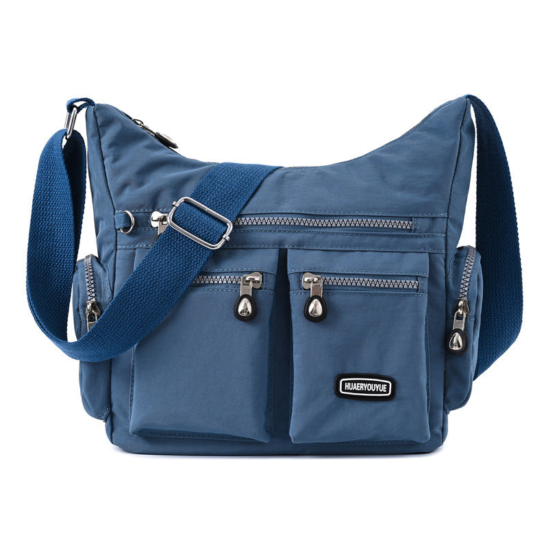 S4R-Women Shoulder Bags Multiple Pockets Waterproof Crossbody Bags